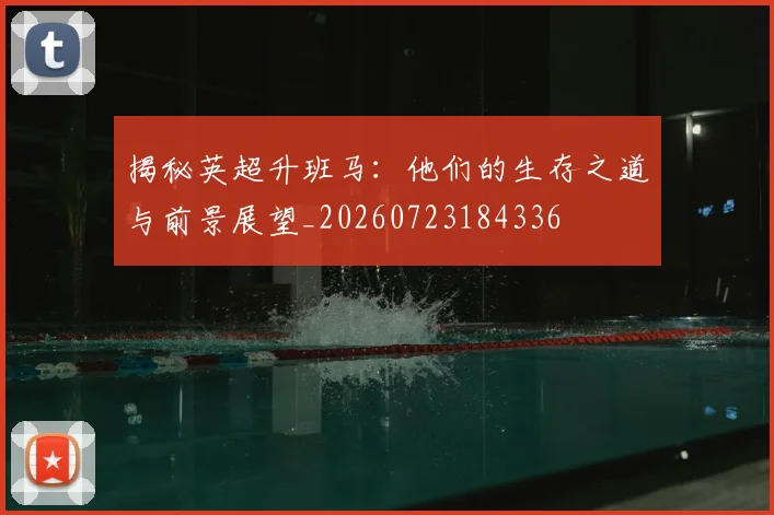 揭秘英超升班马：他们的生存之道与前景展望_20260723184336